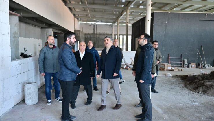 Yıldırım’da Piremir Gençlik ve Spor Merkezinde Çalışmalar Devam Ediyor