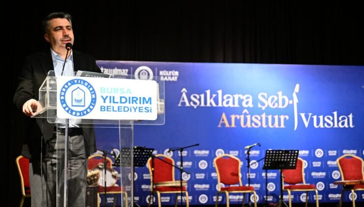 Yıldırım’da Mevlana’ya Vefa Gecesi Düzenlendi