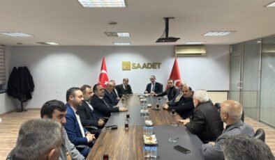 Yeniden Refah Partisinden Saadet Partisine Bursa İl Başkanlığına İade-i Ziyaret