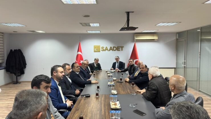 Yeniden Refah Partisinden Saadet Partisine Bursa İl Başkanlığına İade-i Ziyaret