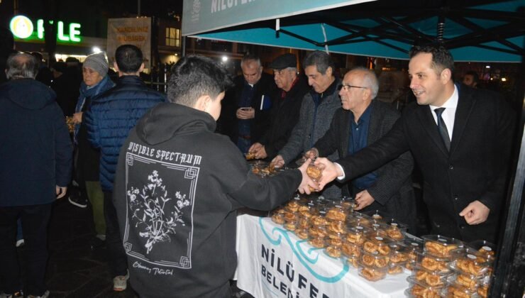 Nilüfer’de Miraç Kandil Geleneği Yaşatıldı