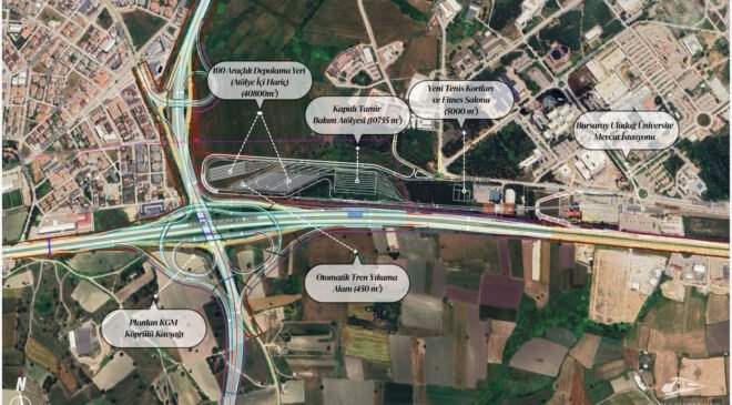 Bursa’da Raylı Sistem Hattı Genişliyor