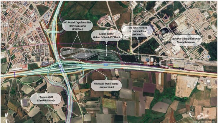 Bursa’da Raylı Sistem Hattı Genişliyor