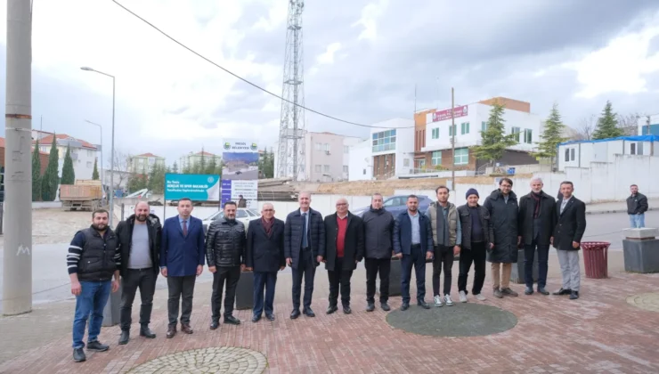 İnegöl Belediyesi Yunusemre Mahallesinde Yeni Havuz için Çalışmalara Başladı