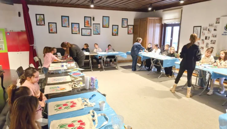 İnegöl’de Yarı Yıl Tatili Sanatla Renklendi