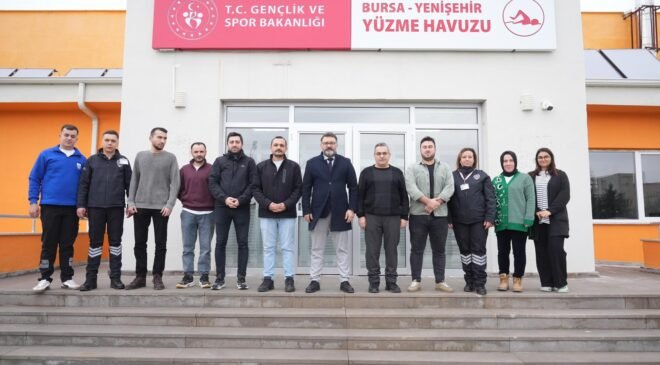 Yenişehir Kapalı Yüzme Havuzu Açıldı