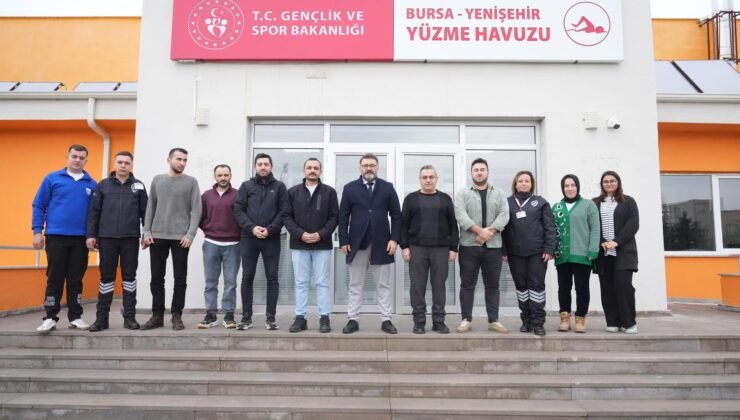 Yenişehir Kapalı Yüzme Havuzu Açıldı