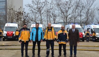 Sağlık Bakanlığından Bursa’ya 17 Adet Yeni 112 Acil Ambulans