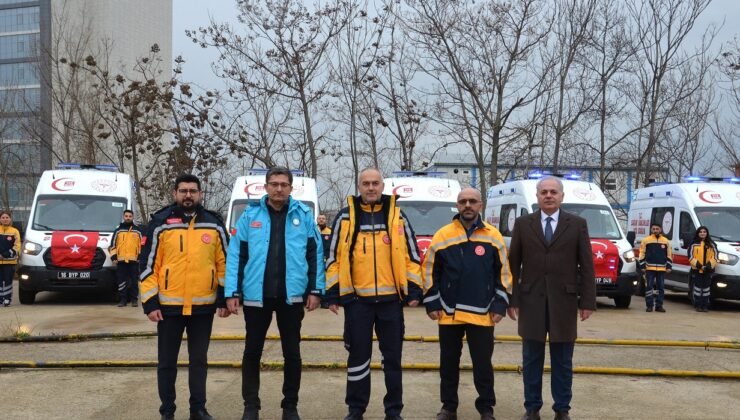 Sağlık Bakanlığından Bursa’ya 17 Adet Yeni 112 Acil Ambulans