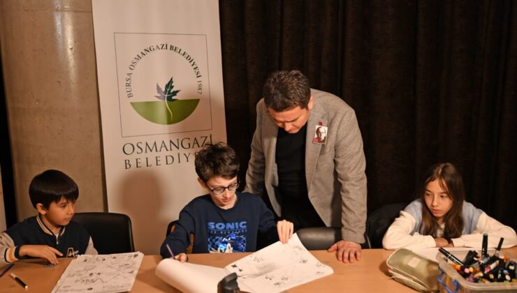 Osmangazi Belediye Başkanı Erkan Aydın Çocukların Masalsı Dünyasına Eşlik Etti