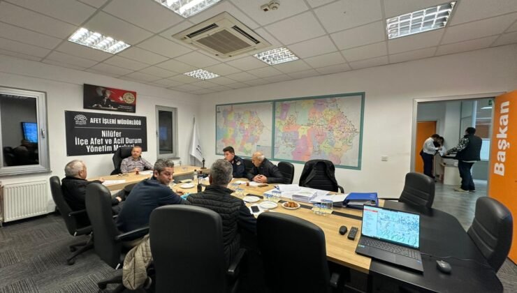 Nilüfer’de Afetlere Karşı Hazırlık Tatbikatı Yapıldı