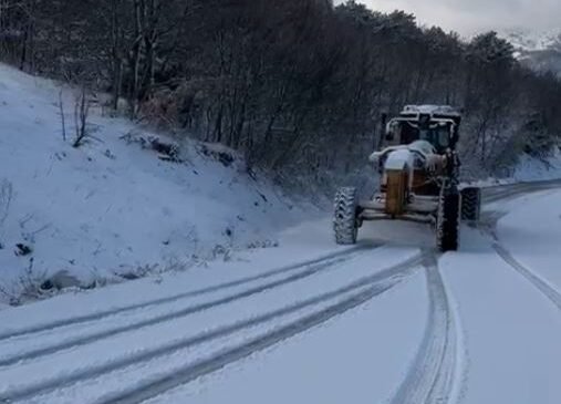 Karla Kaplı Yollar Bursa Büyükşehir Belediyesi’yle Açılıyor