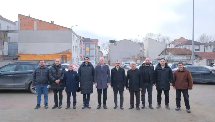 İnegöl Mahmudiye’de 46 Araçlık Otopark Hizmete Girdi