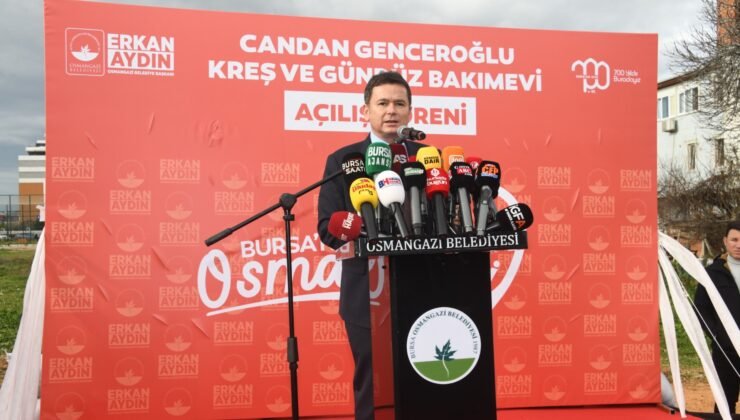 Bursa’da 2026 Yılının ilk Açılışı Candan Gençoğlu Kreş ve Bakımevi