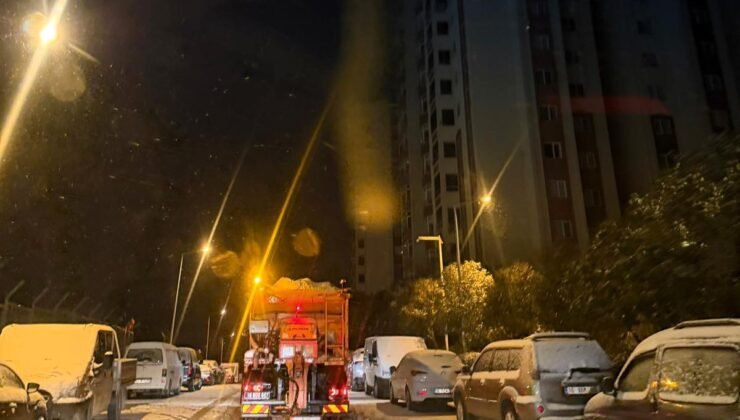 Osmangazi’de Kar Yağışı Hayatı Aksatmadı