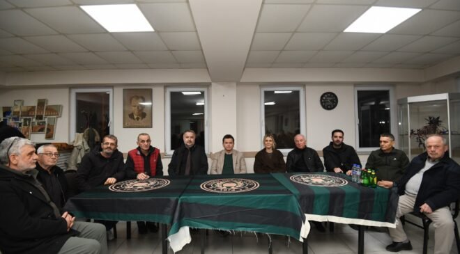 Osmangazi Belediye Başkanı Erkan Aydın’dan Namık Kemal Spor Kulübüne Ziyaret