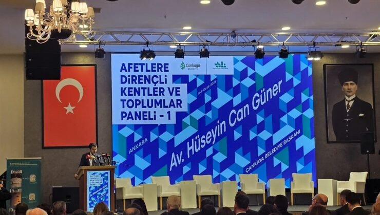 Osmangazi Belediye Başkanı Erkan Aydın Afetlere Dirençli Kentler Paneline Katıldı