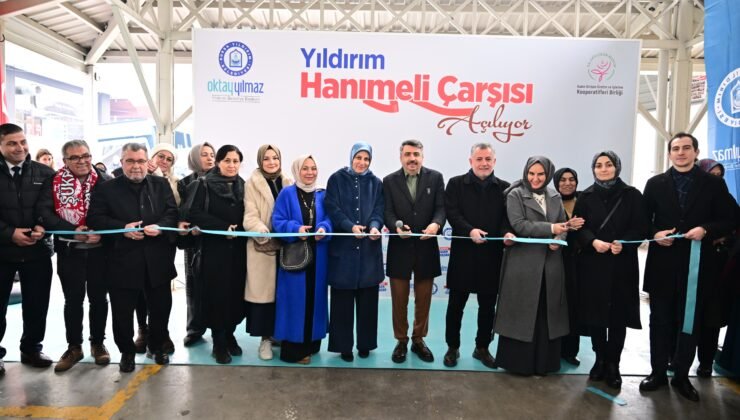 Yıldırım’da Hanımeli Çarşısı Açıldı