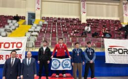 U-17 Yıldızlar Güreş Şampiyonasında Yıldırım Rüzgarı