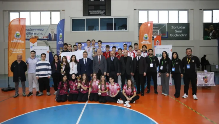 İnegöl’de Spor Festivalinde Spor Tırmanış Branşı Büyük Heyecana Sahne Oldu