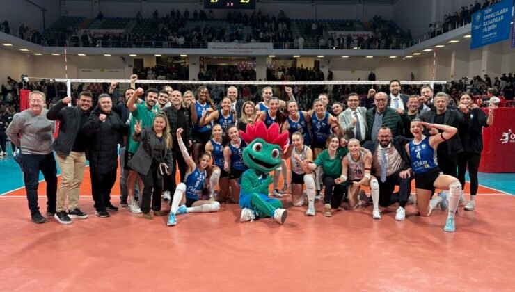 Nilüfer Belediyespor Eker Vodafone Sultanlardan Evinde Net Galibiyet