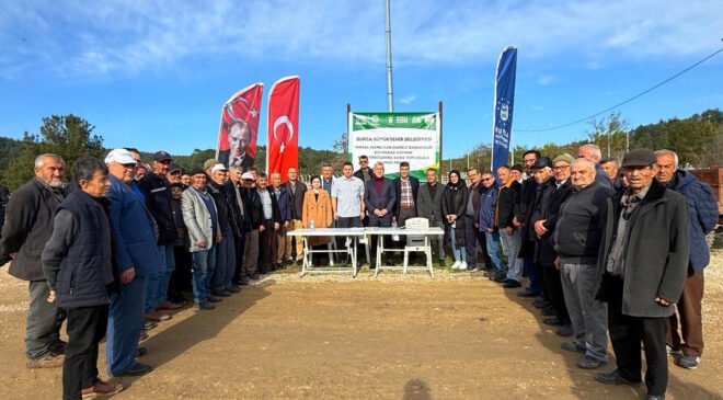 Büyükşehir Belediyesi’nin Kırsal Kalkınma Destekleri Sürüyor