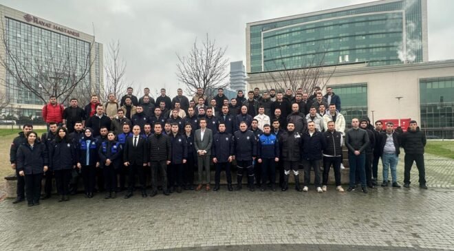 Özel Güvenlik Personeline Biber Gazı Eğitimi