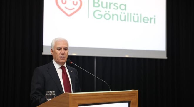 Büyükşehir Belediye Başkanı Mustafa Bozbey Bursa Gönüllüleri ile Buluştu