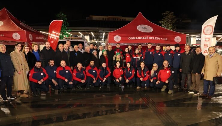 Osmangazi’de Asrın Felaketinde Hayatını Kaybedenler Anıldı