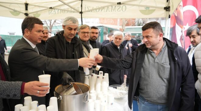 Osmangazi’de Cuma Bereketi Mehmet Akif Mahallesi’nde