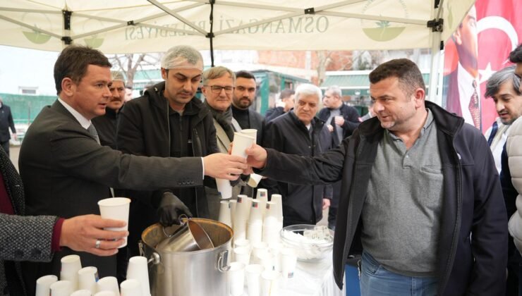 Osmangazi’de Cuma Bereketi Mehmet Akif Mahallesi’nde