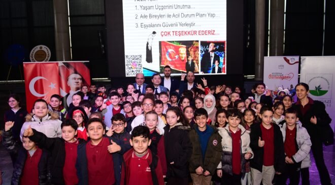 Osmangazi’de Çocuklara Deprem Bilinci Aşılandı