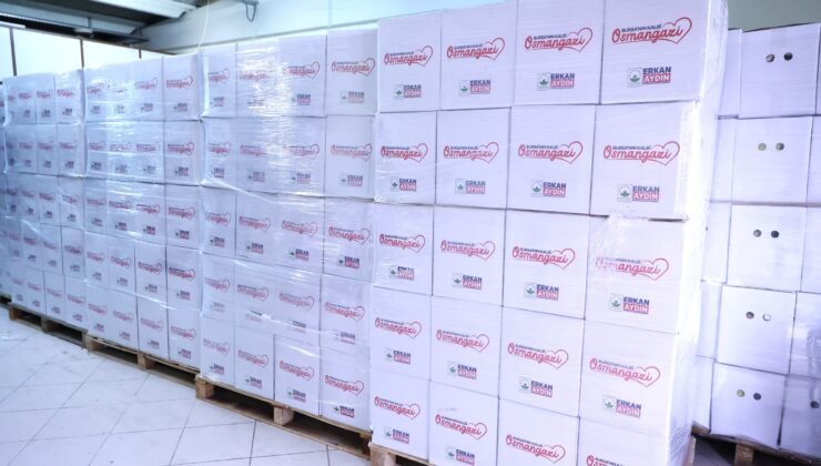 Osmangazi Belediyesi Ramazan Kolisi Dağıtımına Devam Ediyor