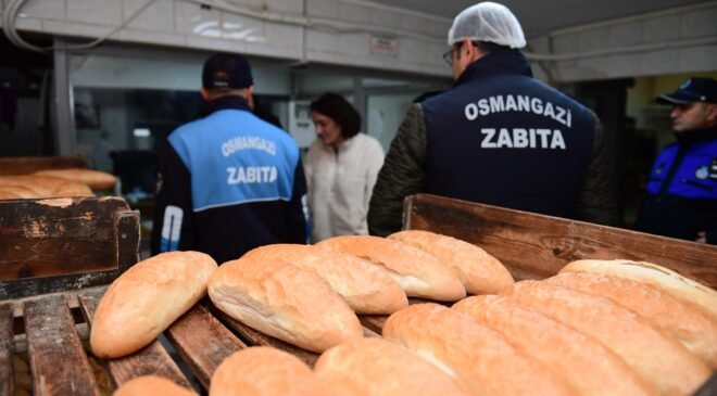 Osmangazi Belediyesi Zabıtadan Fırınlara ve Tatlıcılara Ramazan Denetimi