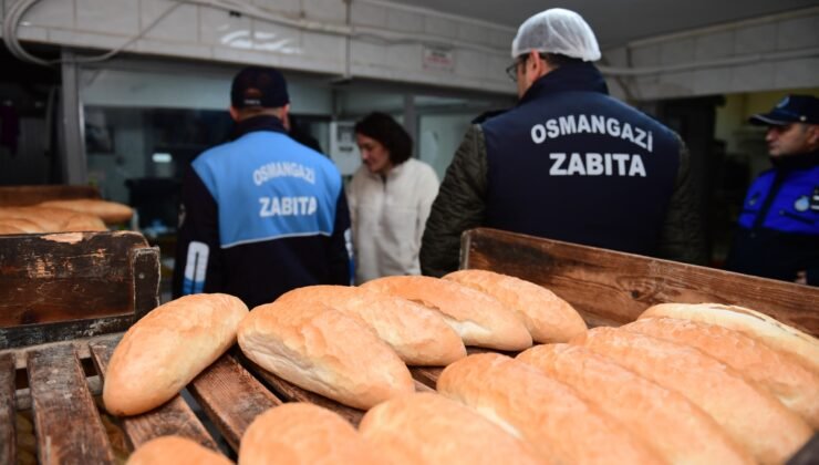 Osmangazi Belediyesi Zabıtadan Fırınlara ve Tatlıcılara Ramazan Denetimi
