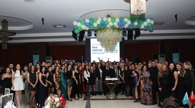 Nilüfer Halk Dansları Topluluğundan 25. Yıla Özel Kutlama