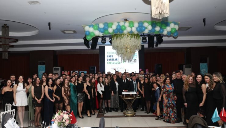 Nilüfer Halk Dansları Topluluğundan 25. Yıla Özel Kutlama