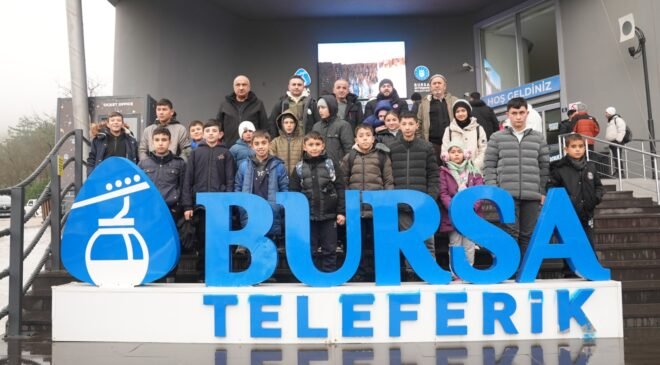 Osmangazi Belediyesi’nden Çocuklara Uludağ’da Kayak Sürprizi