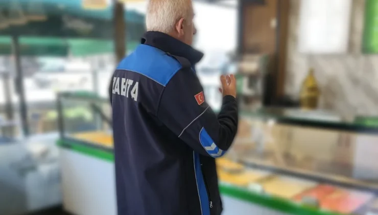 İnegöl’de Zabıta Ekiplerinden Pastane ve Tatlıcılara Denetim