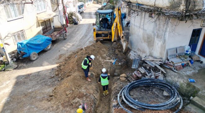 İznik’te Yılların Altyapı Çilesi Sora Eriyor