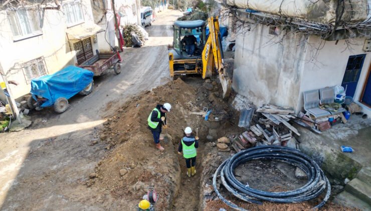 İznik’te Yılların Altyapı Çilesi Sora Eriyor
