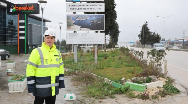 Çınarcık Suyu Mudanya ve Görükle’ye  Taşınıyor