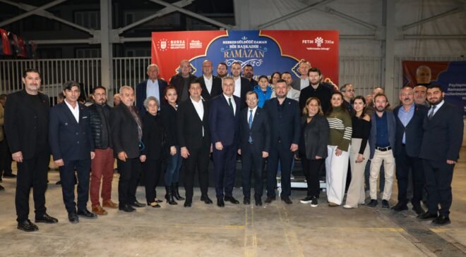 Kardeşlik Sofrası Yenişehir’de Kuruldu