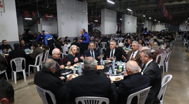 Gemlik’liler Dayanışma Sofrasında Buluştu