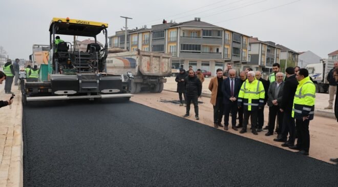 İnegöl’ün Altyapısı Yenileniyor