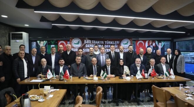 Bursa’da Batı Trakya Türkleri Bayramlaştı