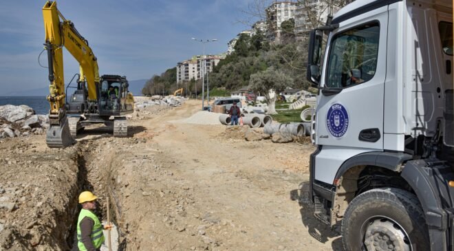 Gemlik’in Altyapısı Büyükşehir Belediyesi ile Güçleniyor