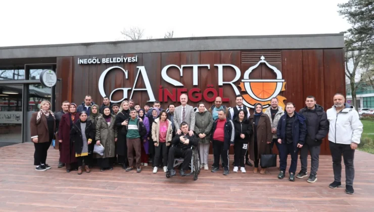 İnegöl Belediye Başkanı Alper Taban Engelli Öğrencilerle Kahvaltıda Buluştu