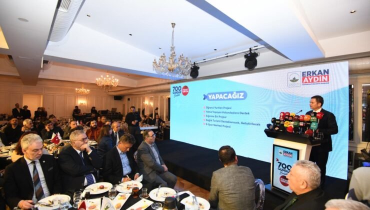 Osmangazi Belediye Başkanı Erkan Aydın 700 Günlük Hizmet  Raporunu Paylaştı