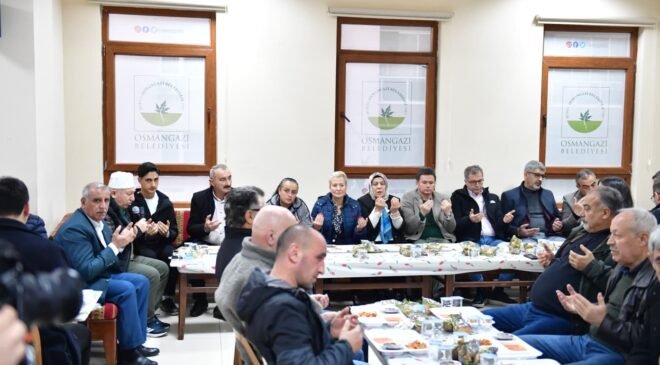Osmangazi Belediye Başkanı Erkan Aydın Emek’te Ramazan’ın Birlik Ruhunu Paylaştı